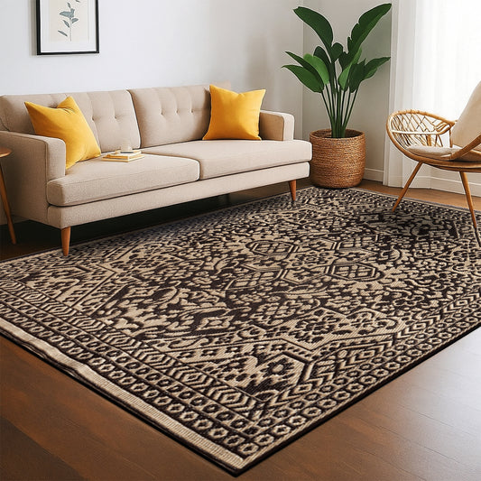 Deluxe Premium Plastic Gold Floor Mat