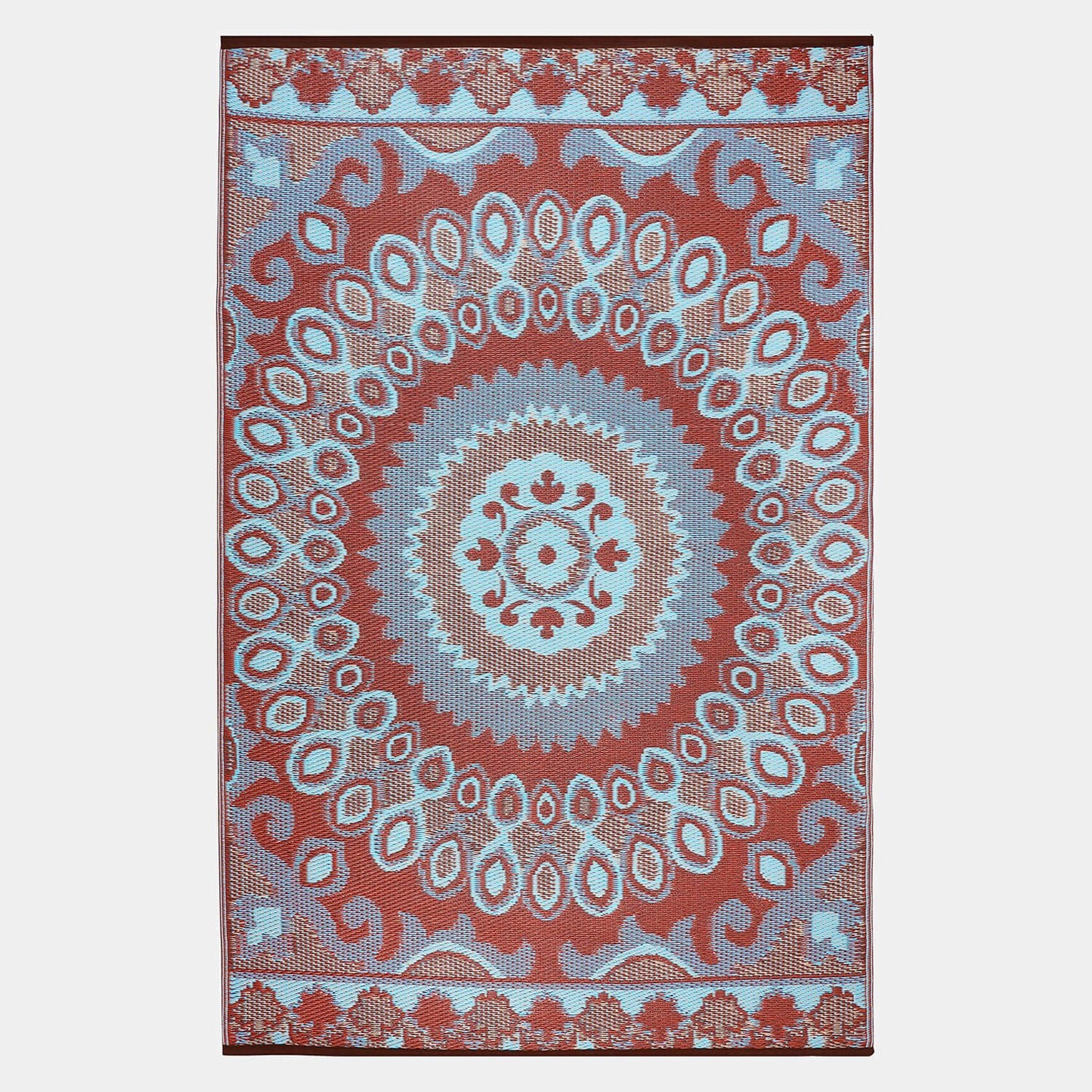 Emira Red Plastic Floor Mat – Durable, Elegant & Easy-to-Clean Mat