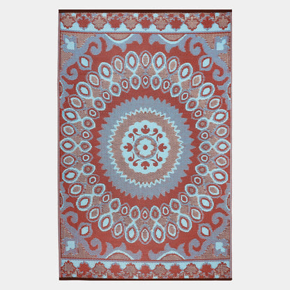 Emira Red Plastic Floor Mat – Durable, Elegant & Easy-to-Clean Mat