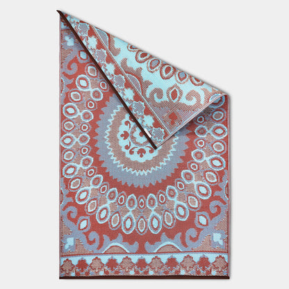 Emira Red Plastic Floor Mat – Durable, Elegant & Easy-to-Clean Mat