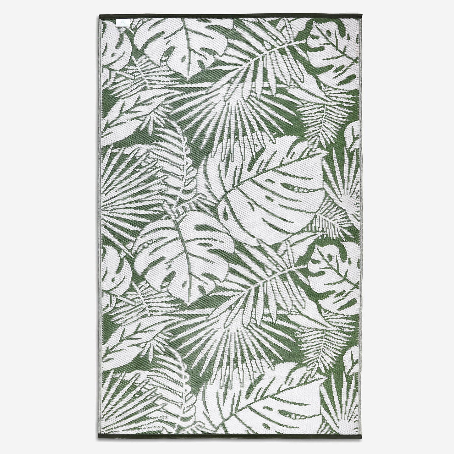 Fern Green Plastic Floor Mat | Nature-Inspired Indoor & Outdoor Flooring