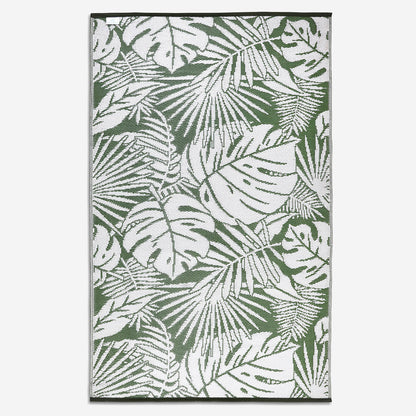 Fern Green Plastic Floor Mat | Nature-Inspired Indoor & Outdoor Flooring