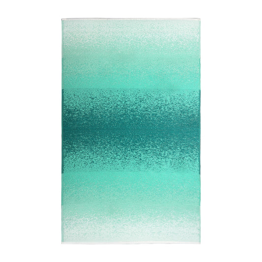 Murat Teal Green Premium Plastic Floor Mat | Reversible Indoor & Outdoor Mat