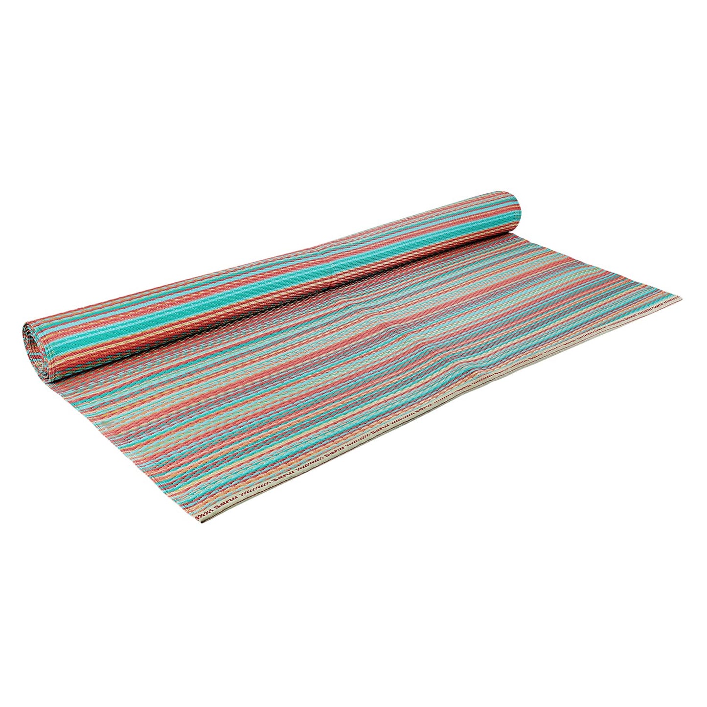 Rangoli Multi Colour Premium Plastic Floor Mat