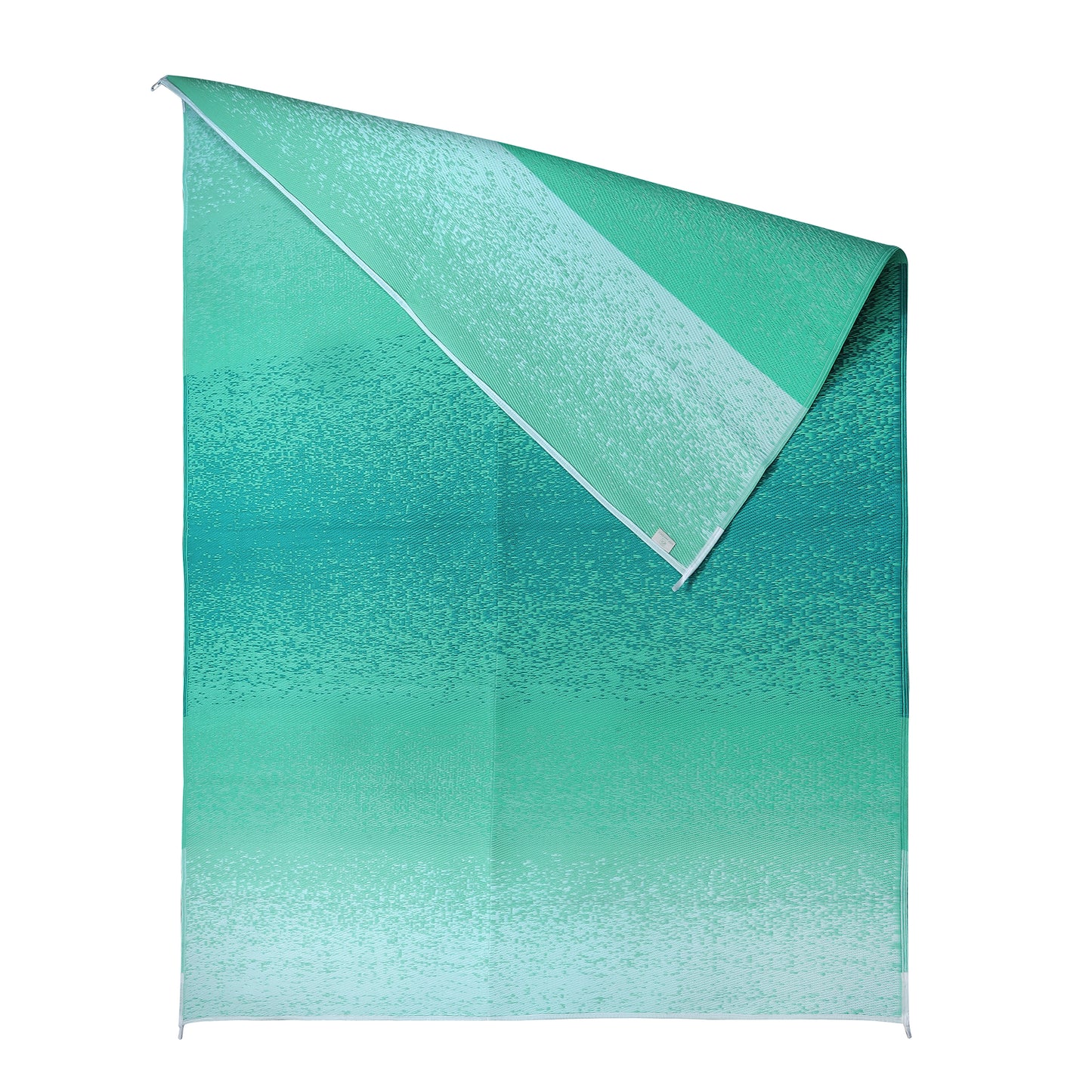 Murat Teal Green Premium Plastic Floor Mat | Reversible Indoor & Outdoor Mat