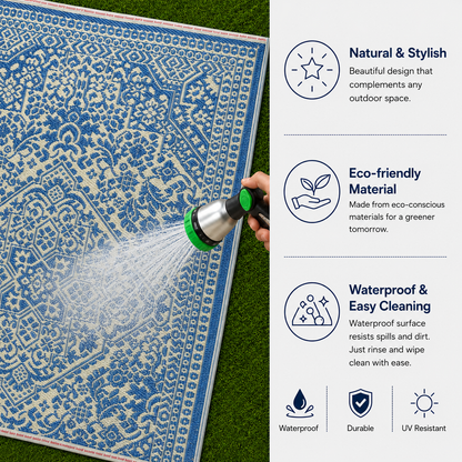 Deluxe Premium Plastic  Gold Floor Mat