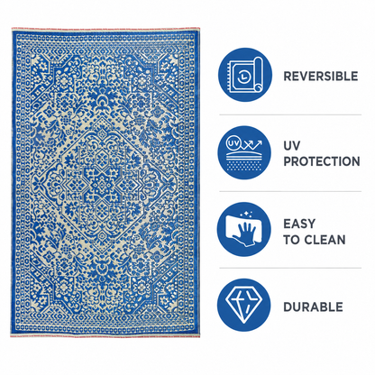 Deluxe Premium Plastic  Gold Floor Mat