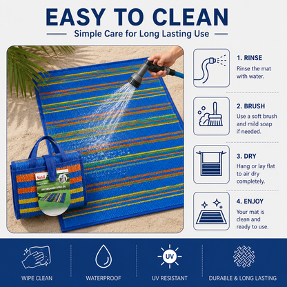 Handy Multipurpose Plastic Foldable Mat