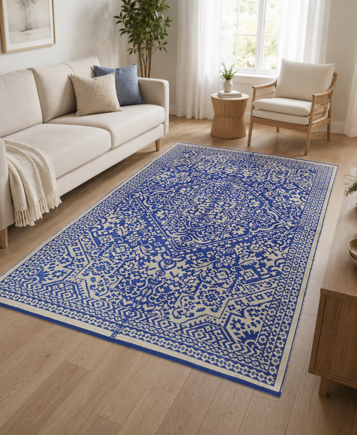 Deluxe Premium Plastic  Gold Floor Mat
