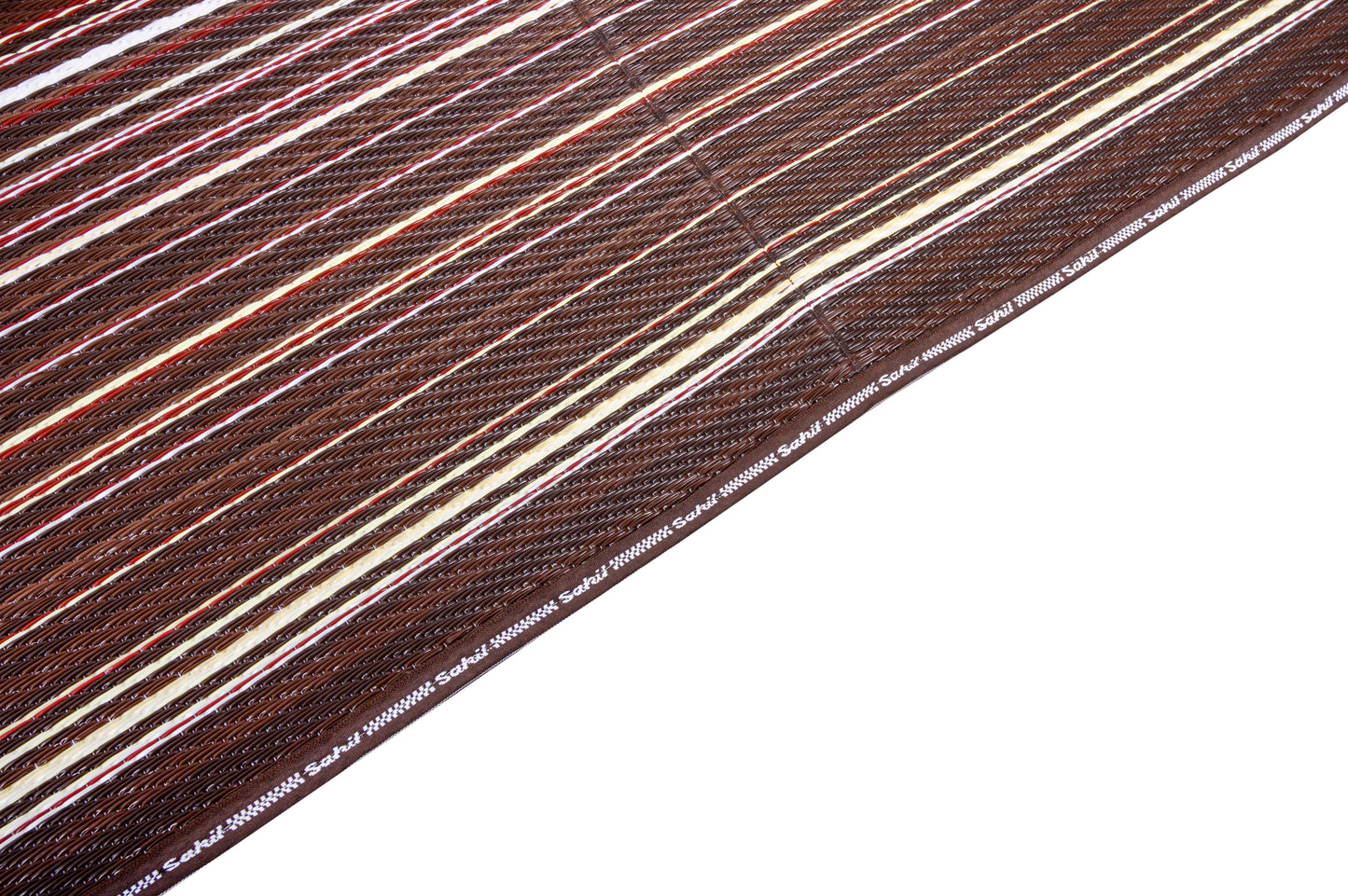 Rangoli Brown Plastic Mat