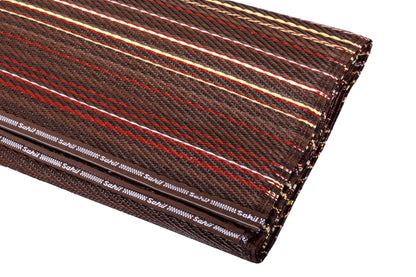 Rangoli Brown Plastic Mat