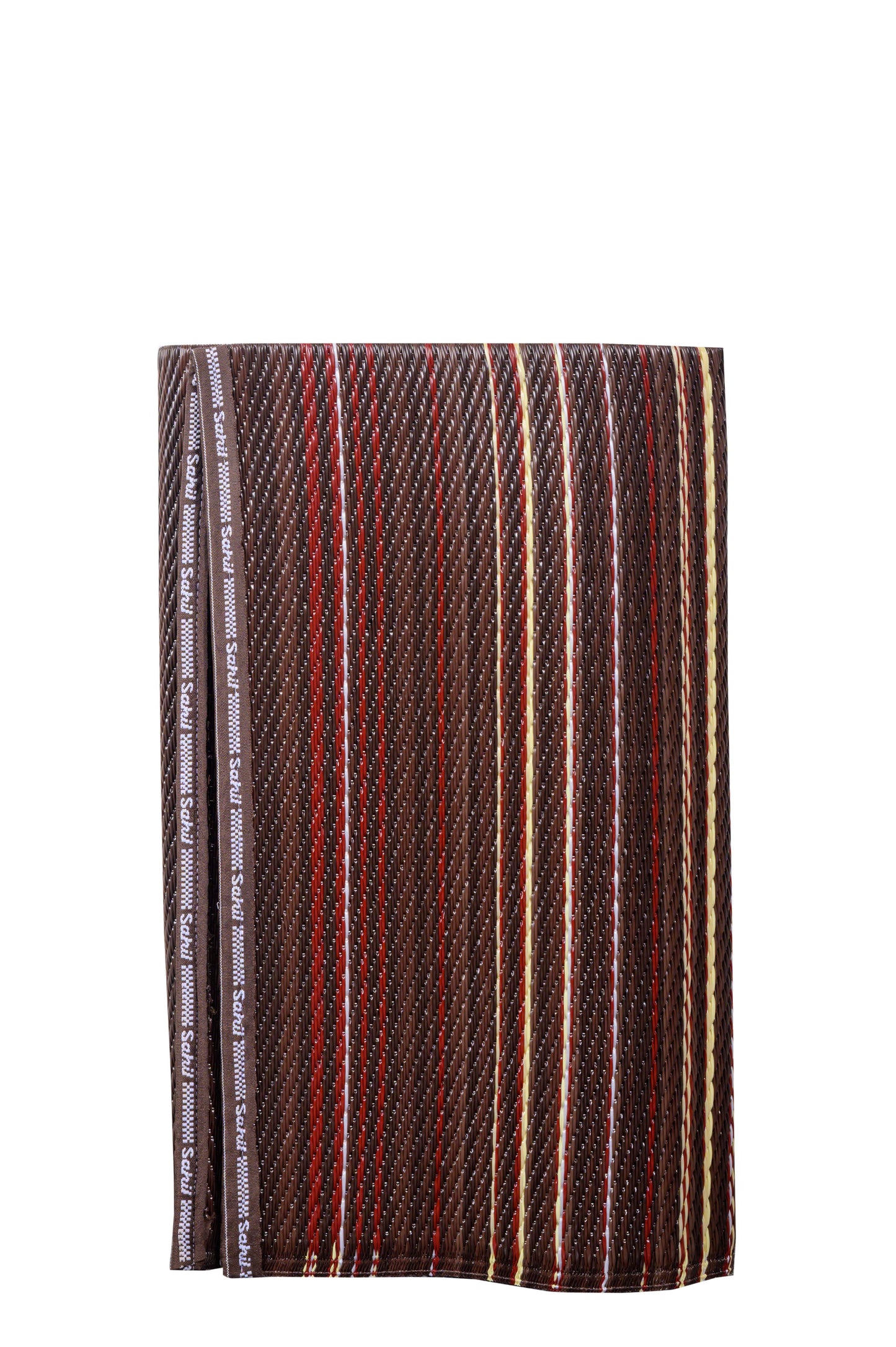Rangoli Brown Plastic Mat