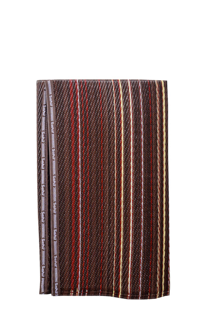 Rangoli Brown Plastic Mat