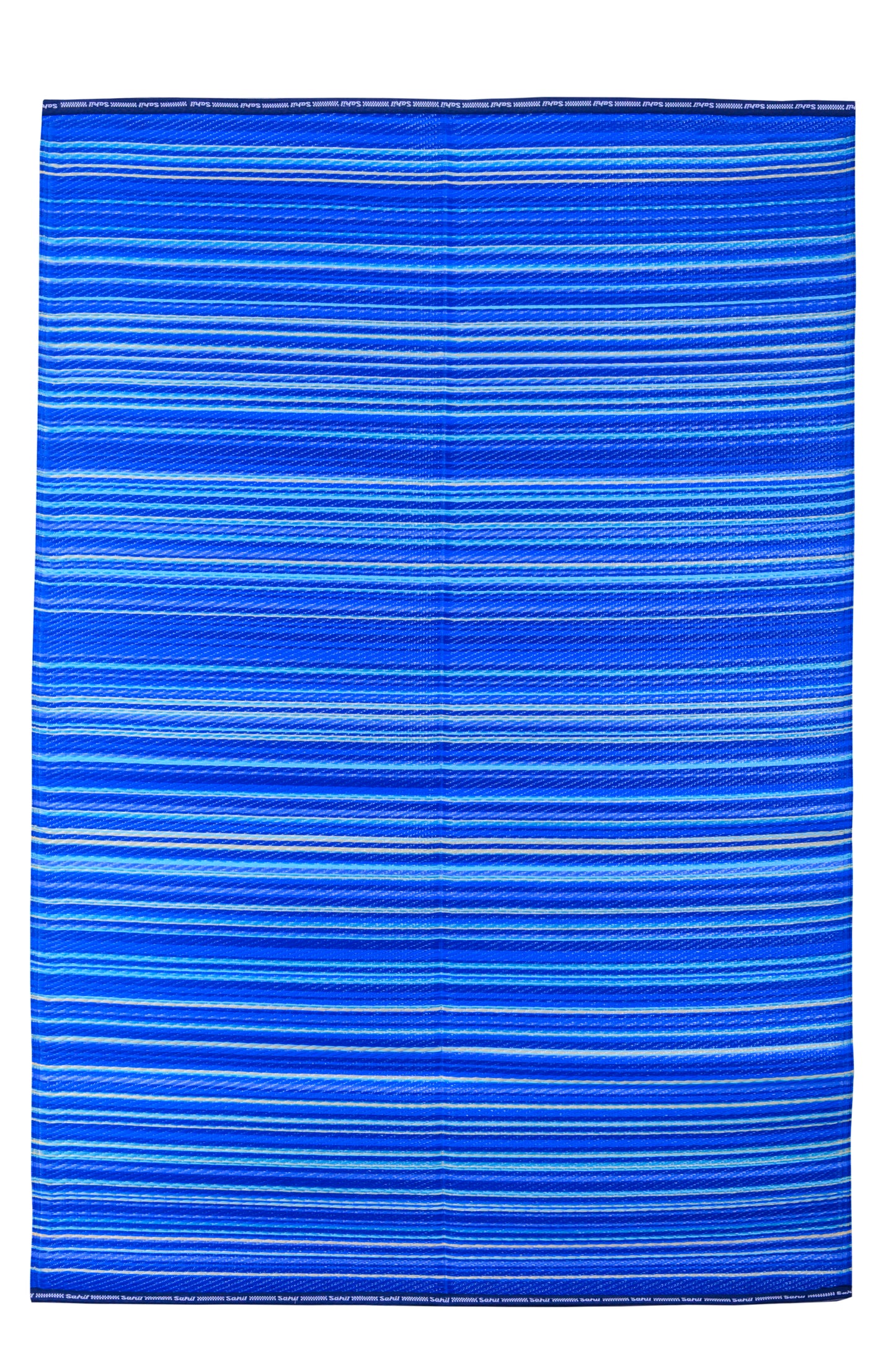 Rangoli dark blue plastic mat