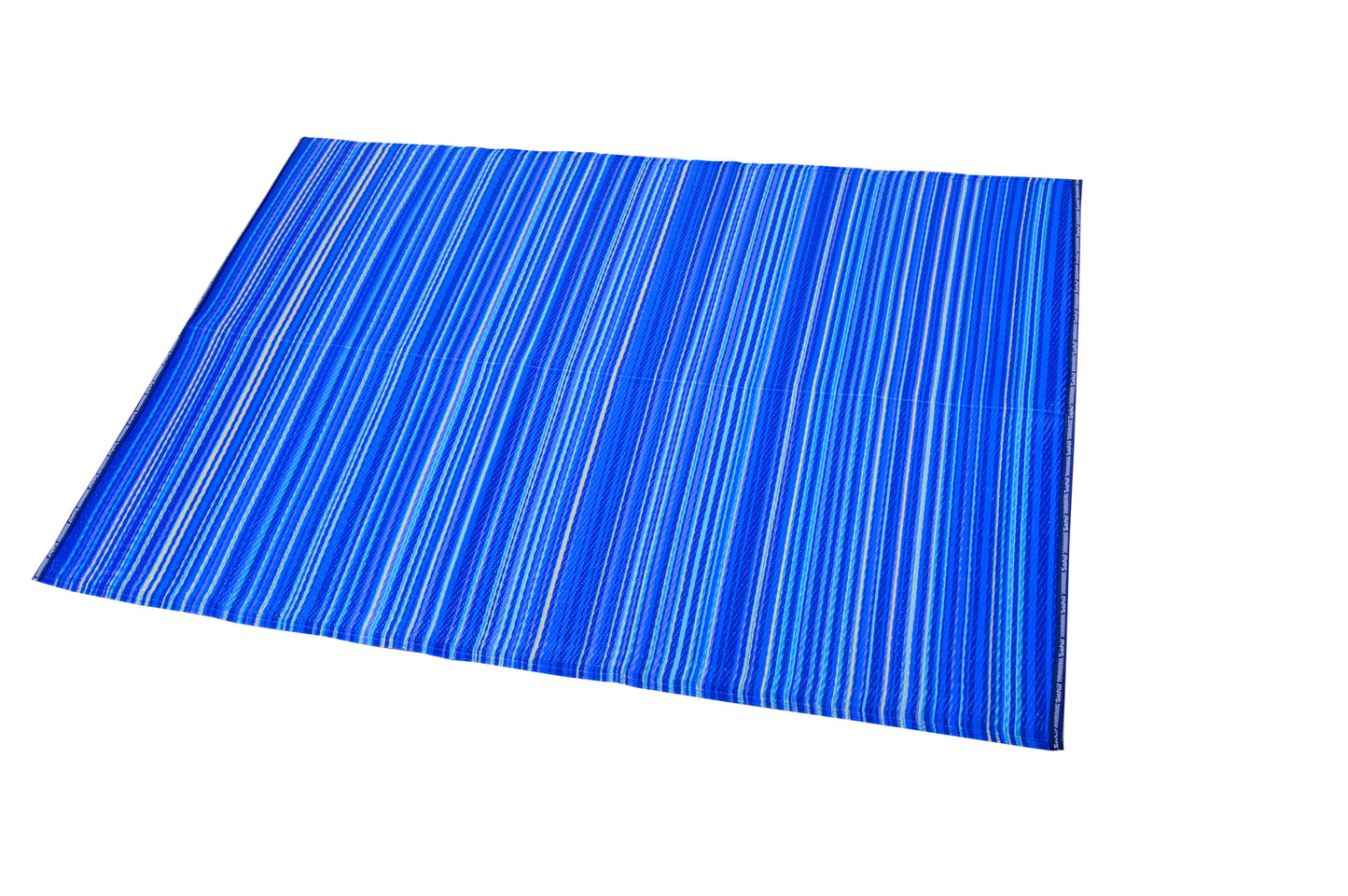 Rangoli dark blue plastic mat