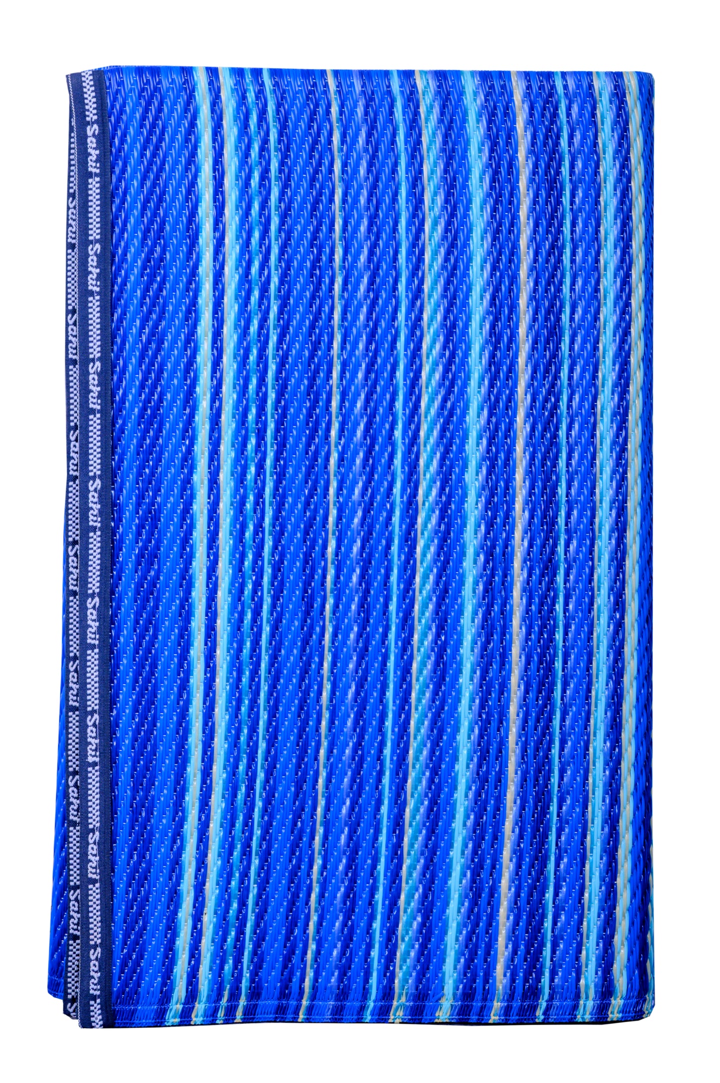 Rangoli dark blue plastic mat