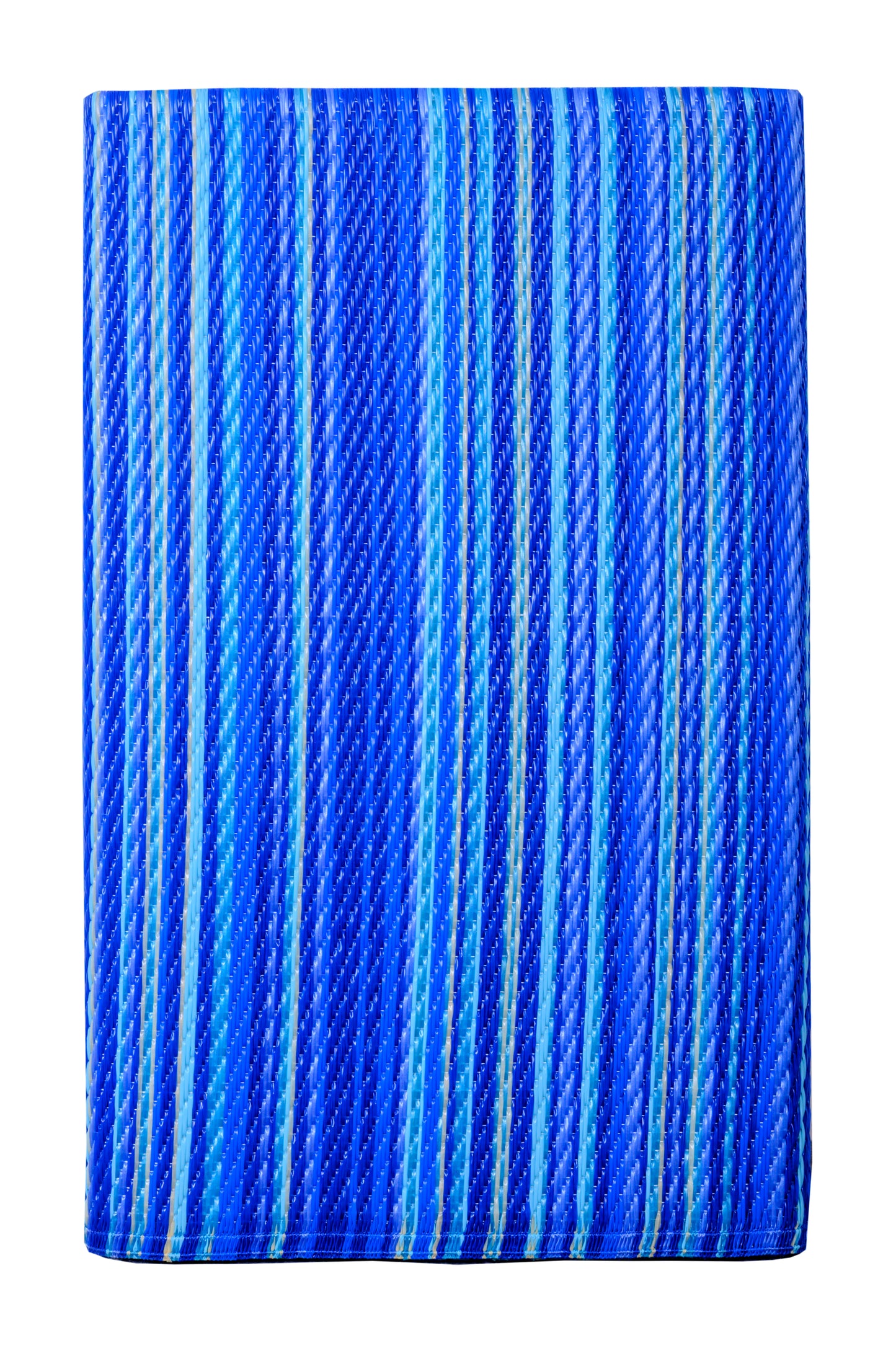 Rangoli dark blue plastic mat