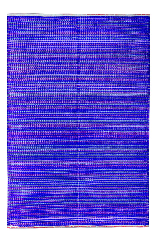 Rangoli Violet plastic mat